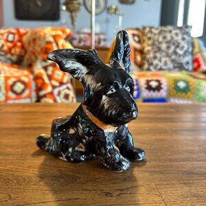 Vintage Ceramic Dog Planter